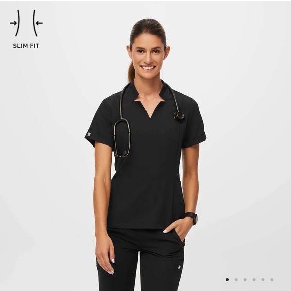 Figs Tops - FIGS Inala Slim Scrub Top